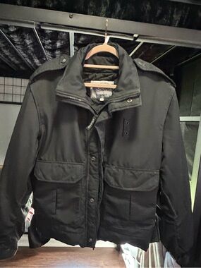 Elbeco Black Men's Insulated Field Jacket Summit